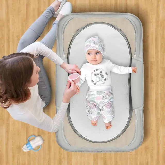 Alt view image 5 of 7 - AGPtEK Travel Baby Bassinet Portable Baby Bed for Newborn Infants