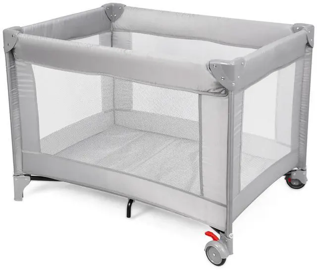 Alt view image 7 of 7 - WELSPO Baby Play Portable Playard Play Pen with Mattress 39" x 39"