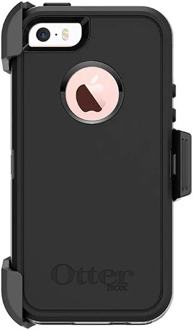Main image of Black Otterbox Defender Series Case +Belt Holster for iPhone 5 5S for Touch ID