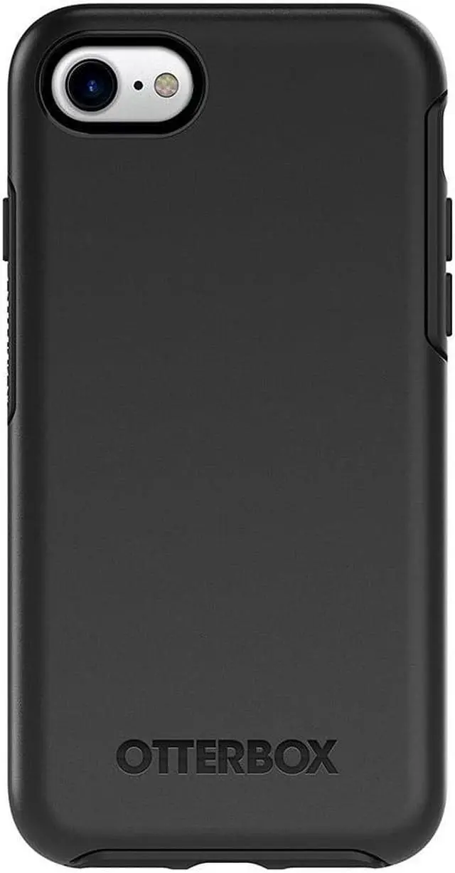 Main image of Made for [Otterbox] Apple iPhone 8/ iPhone 7 [Black] Symmetry Series Hard Cover Case by Otterbox