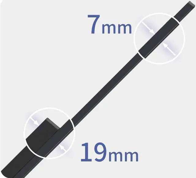 Alt view image 3 of 7 - Gechic M161H 16.1"1080P Portable Monitor Rear Port Laptop/Macbook,HDMI USB-C Industrial Frameless Monitor,Vesa Mount Tripod,Eyecare Gaming Xbox/PS5/Switch,Vertical Stacked Dual Screens,Travel Monitor