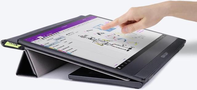 Alt view image 3 of 7 - Gechic M505I 15.6" 1080P Portable Touchscreen Monitor Rear Port,Speakers,USB-C Docking for Laptop Power Delivery,HDMI Industrial Second Monitor,Vesa Mount,Gaming Xbox/PS5/Switch,45W PD FastCharging