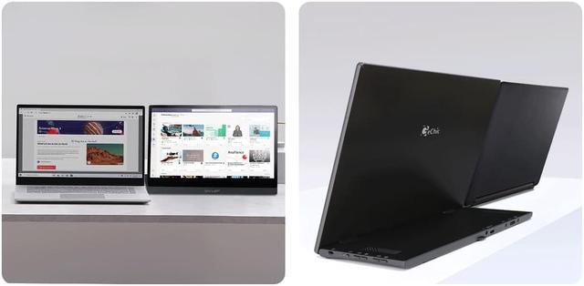 Alt view image 6 of 7 - Gechic M505I 15.6" 1080P Portable Touchscreen Monitor Rear Port,Speakers,USB-C Docking for Laptop Power Delivery,HDMI Industrial Second Monitor,Vesa Mount,Gaming Xbox/PS5/Switch,45W PD FastCharging