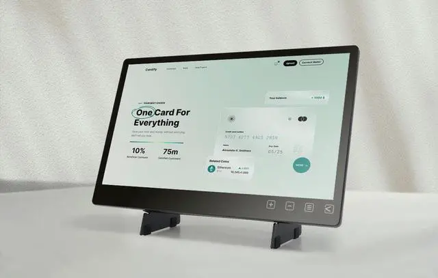 Alt view image 2 of 7 - Gechic 13.3" T131A Industrial Touch Monitor, HDMI, USB-C Built-in Gain IC Long Transmission,VESA Mount,10-Finger high Immunity Touch,True-Flat Touchscreen for Embedded Device POS/Kiosk/Automation