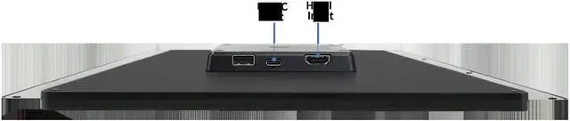Alt view image 4 of 7 - Gechic 13.3" T131A Industrial Touch Monitor, HDMI, USB-C Built-in Gain IC Long Transmission,VESA Mount,10-Finger high Immunity Touch,True-Flat Touchscreen for Embedded Device POS/Kiosk/Automation