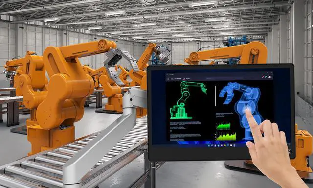 Alt view image 7 of 7 - Gechic 13.3" T131A Industrial Touch Monitor, HDMI, USB-C Built-in Gain IC Long Transmission,VESA Mount,10-Finger high Immunity Touch,True-Flat Touchscreen for Embedded Device POS/Kiosk/Automation