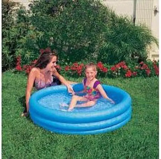 Main image of Inflatable Crystal Blue Swimming Pool (45in X 10in)