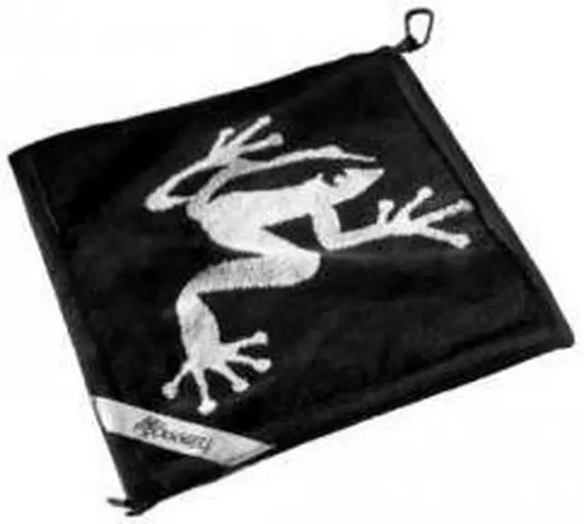 Alt view image 2 of 5 - Frogger Golf Amphibian Towel Golf Towel