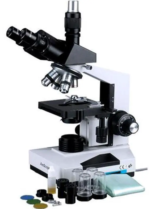 Main image of 40X-2000X Lab Clinic Vet Trinocular Microscope