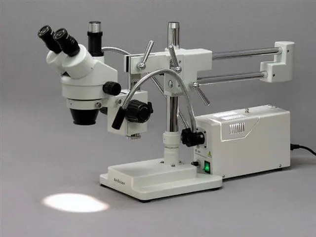 Alt view image 2 of 6 - 150W Fiber Optic Dual Gooseneck Microscope Illuminator