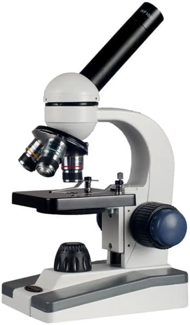 Alt view image 2 of 6 - 40X-1000X Coarse & Fine Student Microscope w Mechanical Stage