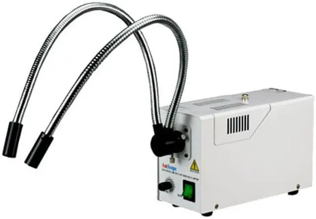 Alt view image 4 of 6 - 150W Fiber Optic Dual Gooseneck Microscope Illuminator