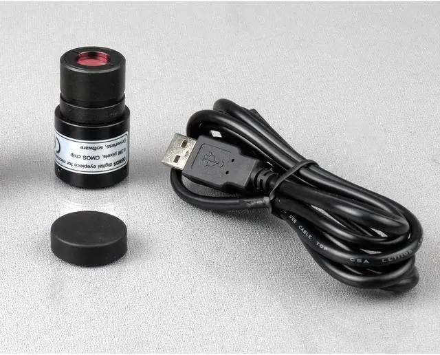 Alt view image 6 of 13 - 40X-2500X LED Digital Binocular Compound Microscope w 3D Stage +1.3MP USB Camera