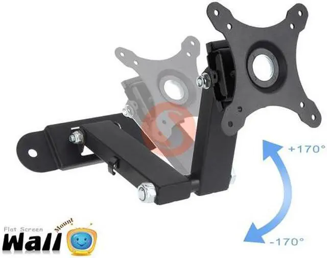 Alt view image 3 of 6 - TaoTronics TT-TM03 13"-27" Tilt Swivel TV Wall Mount LED & LCD HDTV up to VESA 100x100 max load 33 lbs,Compatible with Samsung, Vizio, Sony, Panasonic, LG, and Toshiba TV
