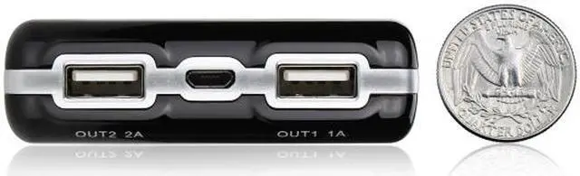 Alt view image 5 of 7 - RAVPower PB07U 12000mAh Power Bank External Battery Pack Charger  for Smart Phones and Other Mobile Devices