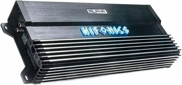 Main image of Hifonics A1200.4D ALPHA Series Compact 1200 Watts 4 Channel Car Audio Amplifier
