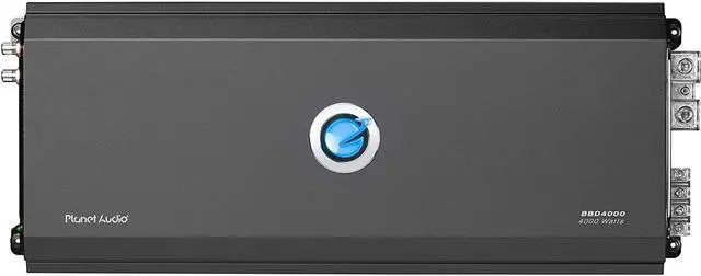 Alt view image 7 of 15 - PLANET AUDIO BBD4000.1 Big Bang 4,000W Class D Mono Block Amp