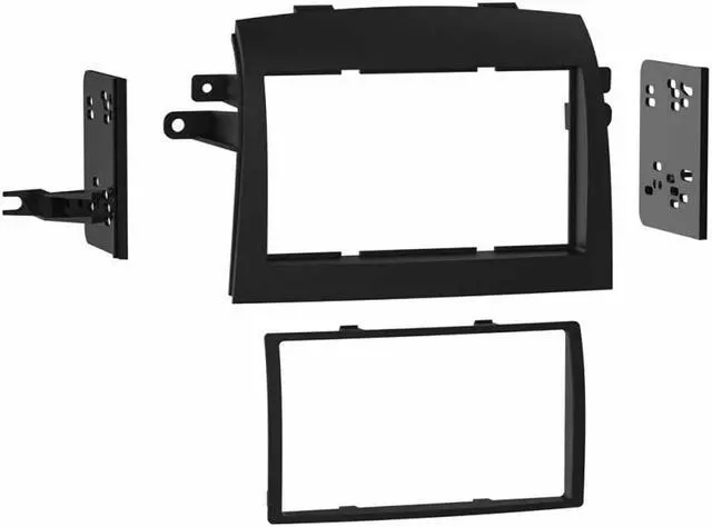 Alt view image 9 of 9 - METRA 95-8208 D-DIN DASH INSTALLATION KIT FOR 2004-2010 TOYOTA SIENNA VEHICLES