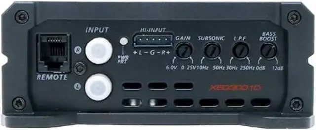 Alt view image 7 of 12 - 1 Channel XED Series Amplifier / 300W MAX – XED3001D