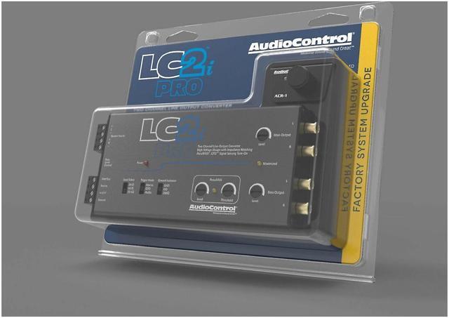 Alt view image 16 of 19 - AudioControl LC2i PRO 2-Channel Line Output Converter with Impedance Matching, AccuBASS, GTO, Audio Signal Sense, 12V Turn-On and ACR-1 Dash Remote Subwoofer Control