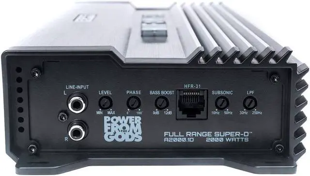 Alt view image 6 of 12 - Hifonics A1200.1D ALPHA Super D-Class 1200 Watt Monoblock Car Audio Amplifier