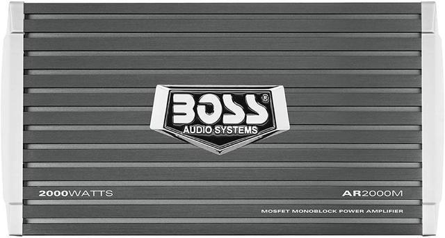Alt view image 18 of 20 - Boss Armor AR2000M 2000 Watt Monoblock A/B Amplifier Car Audio Amp & Bass Remote