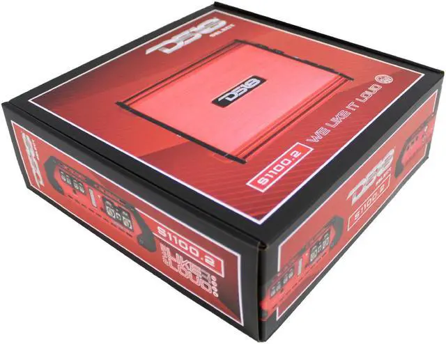 Alt view image 3 of 6 - DS18 S1100.2/RD 1100 Watt 2 Channel Full Range Car Stereo Amplifier AB Amp