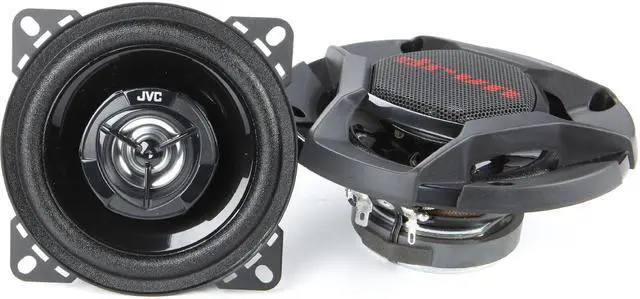 Alt view image 8 of 20 - JVC 4" DRVN CS-DR421 220W Peak (35W RMS) 4" 2-way DRVN Series Coaxial Factory Upgrade Car Speakers (Pair)