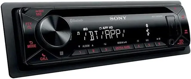 Main image of Sony MEX-N4300BT 1-DIN Car Stereo In-Dash CD USB AUX Receiver w/ Dual Bluetooth