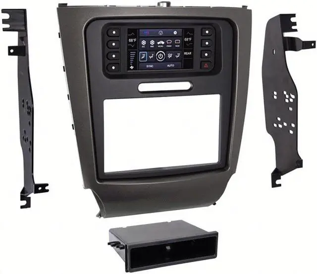 Alt view image 7 of 8 - Metra 99-8163 Single/Double DIN Dash Kit select Lexus IS Series (without NAV) 06-15