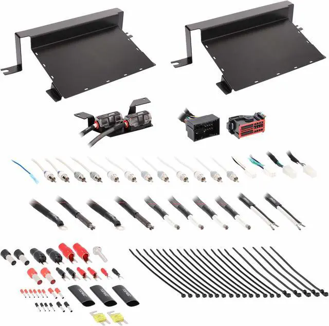 Main image of Heise JP-18AMP-2 Dual Amplifier Installation Kit for Jeep JL Gladiator JT 2018+