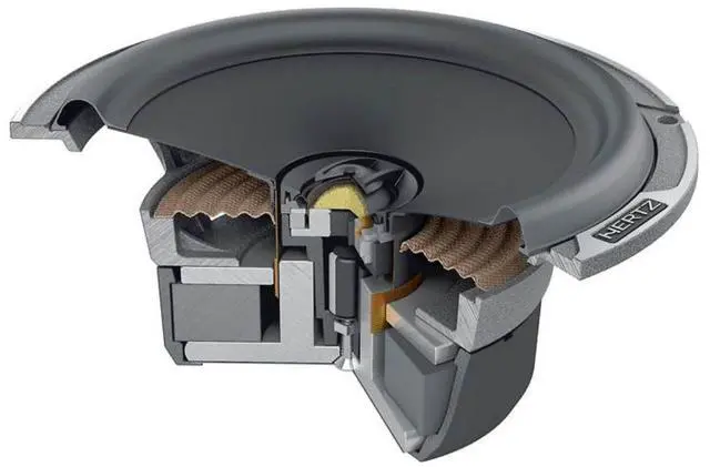 Alt view image 10 of 11 - hertz mpx 165.3 pro 6.5" 2 way car speakers