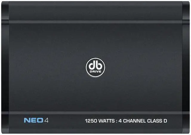 Main image of DB Drive NEO4 1250W Max 4 Channel Class D Stereo Car Audio Amplifier