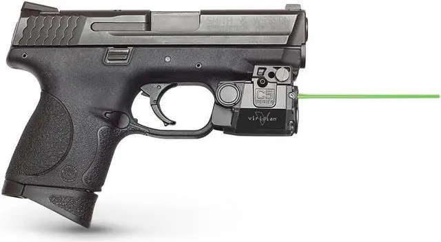 Alt view image 3 of 20 - Viridian C5L Universal Sub-Compact Green Laser Sight with Tactical Light