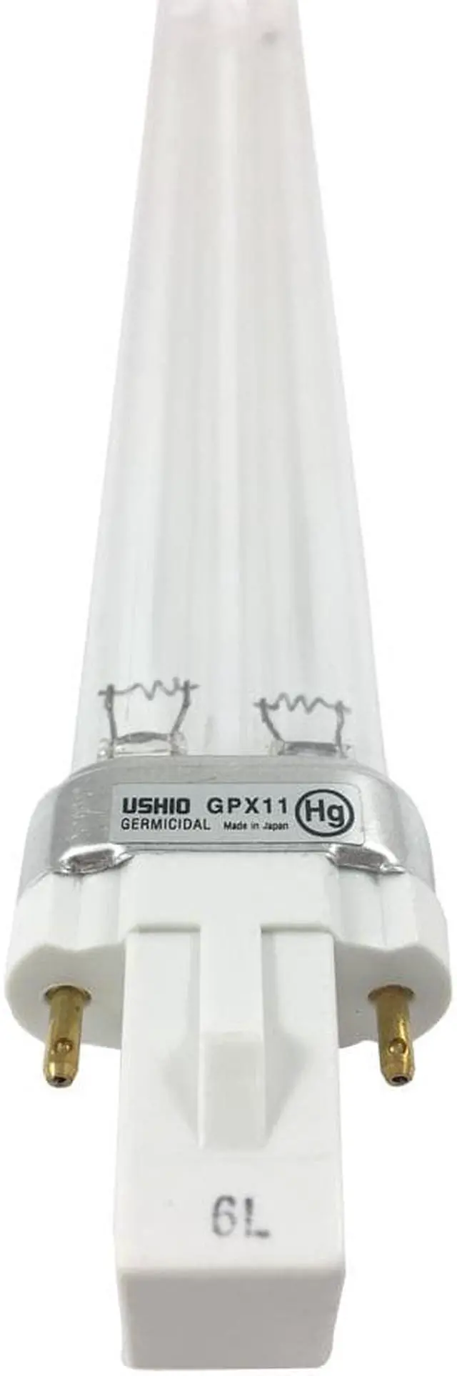 Alt view image 5 of 5 - USHIO GPX11 11.8W Germicidal Low Pressure Mercury-Arc Lamp