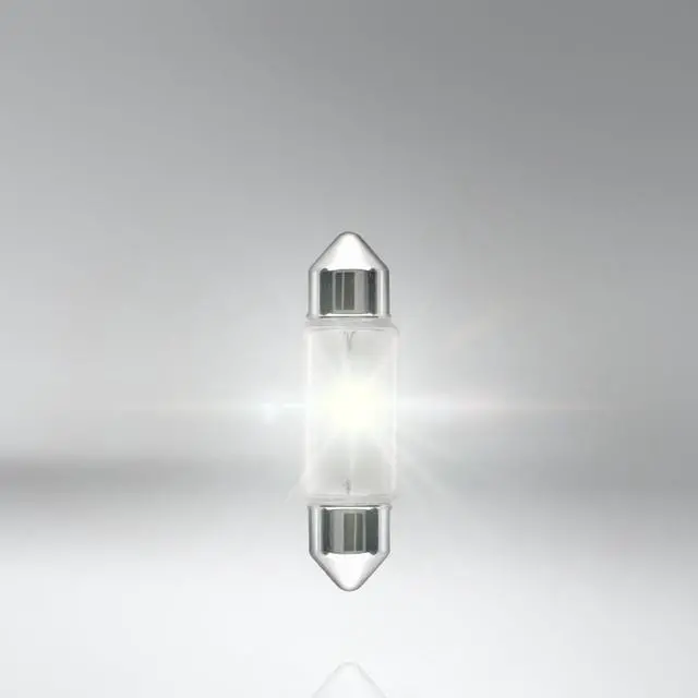 Alt view image 3 of 4 - 10-PK OSRAM 6418 C5W 36mm 12V 5W Festoon Automotive Bulb