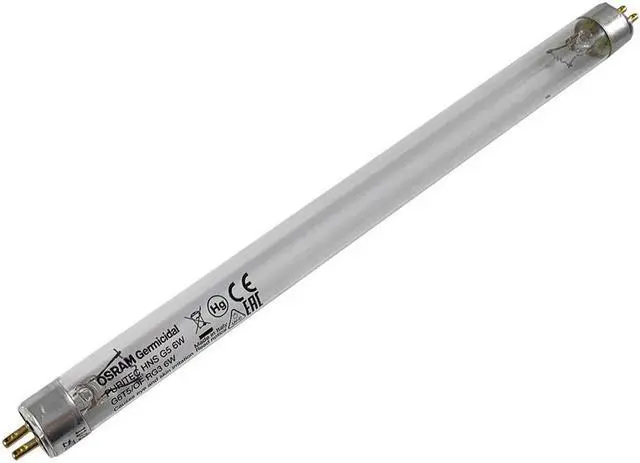 Main image of OSRAM 23399 G6T5/OF PURITEC HNS 6w T5 G5 2-Pin 8.9in Germicidal Tube Lamp