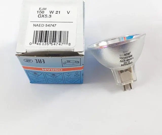 Alt view image 4 of 6 - EJM bulb OSRAM MR16 150w 21v GX5.3 Halogen Light Bulb