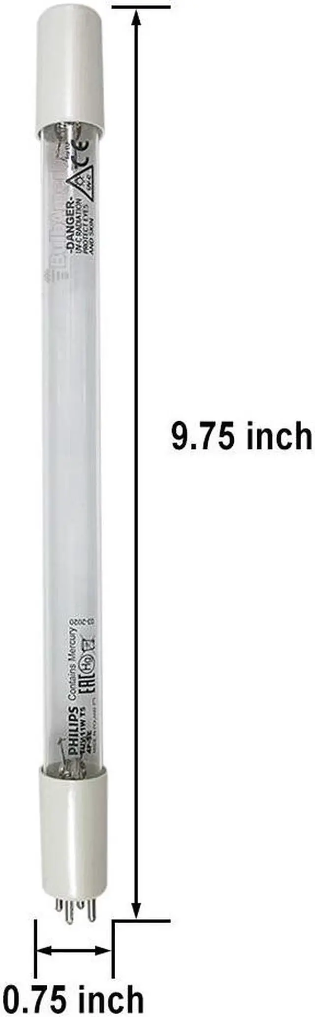Alt view image 3 of 4 - Philips TUV 11W 4P SE Germicidal Lamp
