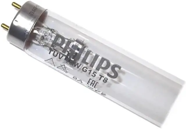 Alt view image 3 of 3 - 308643 Philips TUV T8 15W SLV/25 UV-C Germicidal Disinfection Lamp