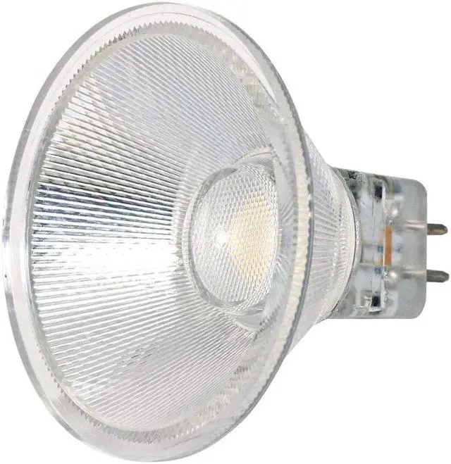 Alt view image 2 of 5 - Satco 09553 - 3MR16/LED/40'/5000K/12V/D S9553 MR16 Flood LED Light Bulb
