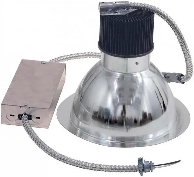Alt view image 2 of 4 - Satco 8 in. 20w LED Commercial Downlight Retrofit - 3000K - 0-10V Dimming Only