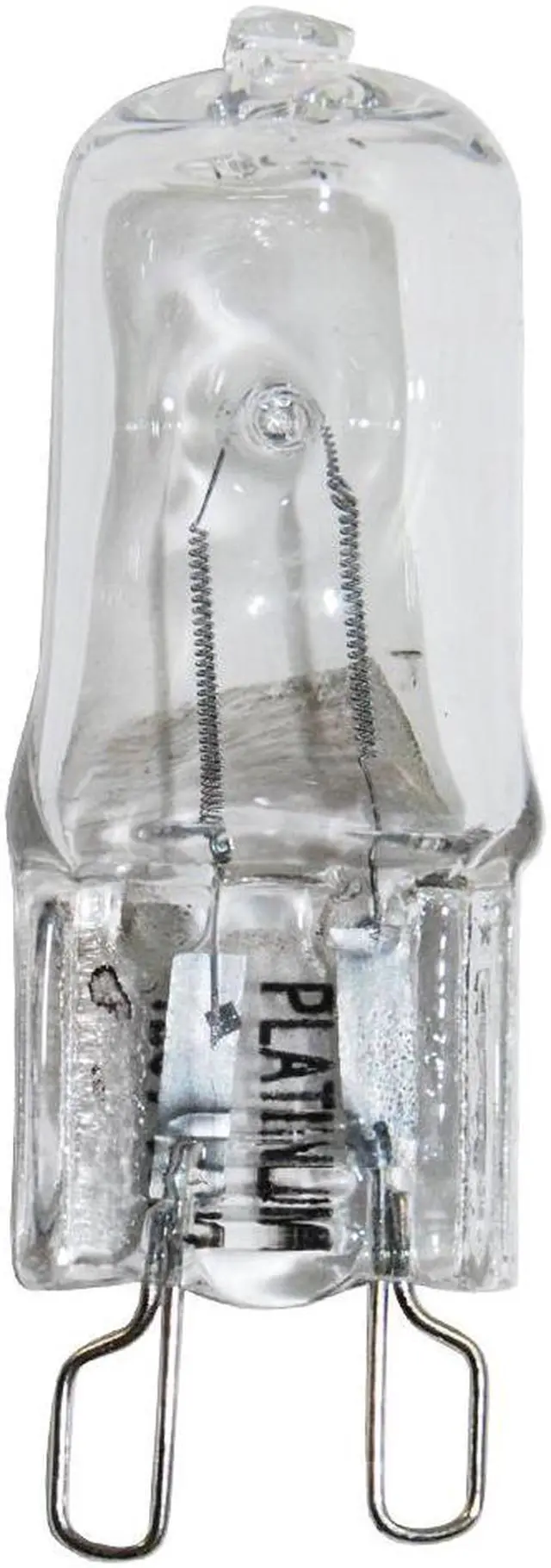 Main image of Platinum 60W 120V G9 Bi-Pin Base Clear Halogen Bulb