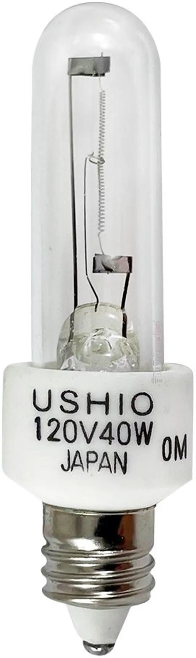 Alt view image 4 of 6 - USHIO JCV120V-40WGSN/E11/INC 40w E11 base Krypton Halogen Lamp