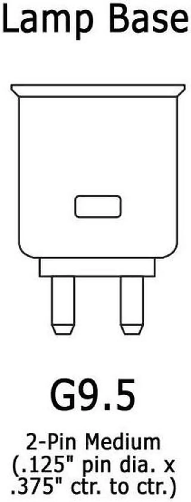 Alt view image 4 of 4 - G9.5 lamp holder - Ceramic Steatite Socket - 69006 TP-22XL Replacement
