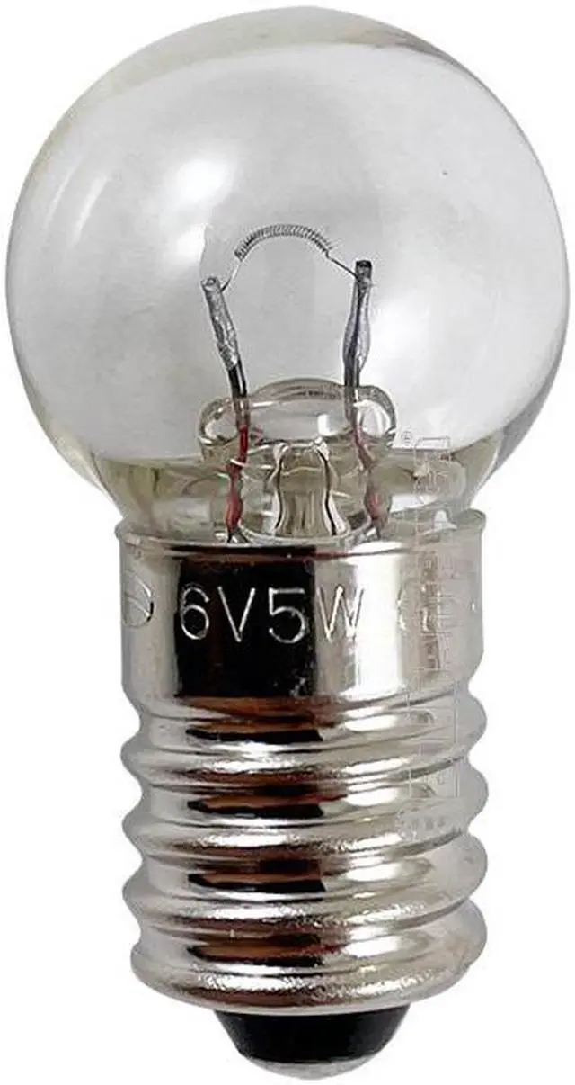 Alt view image 2 of 4 - USHIO SM-8G101 15W 6V E10 Base Incandescent Scientific Medical Light Bulb