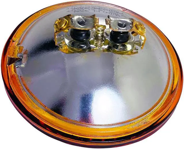 Alt view image 2 of 4 - 4415A - 35w 12.8v PAR36 Amber Sealed - GE 24499 Replacement Bulb