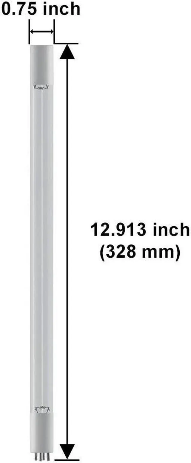 Alt view image 2 of 2 - OSRAM 55030 G16T5L/4PSE 16W 43V T5 germicidal UVC PURITEC HNS Linear Lamp