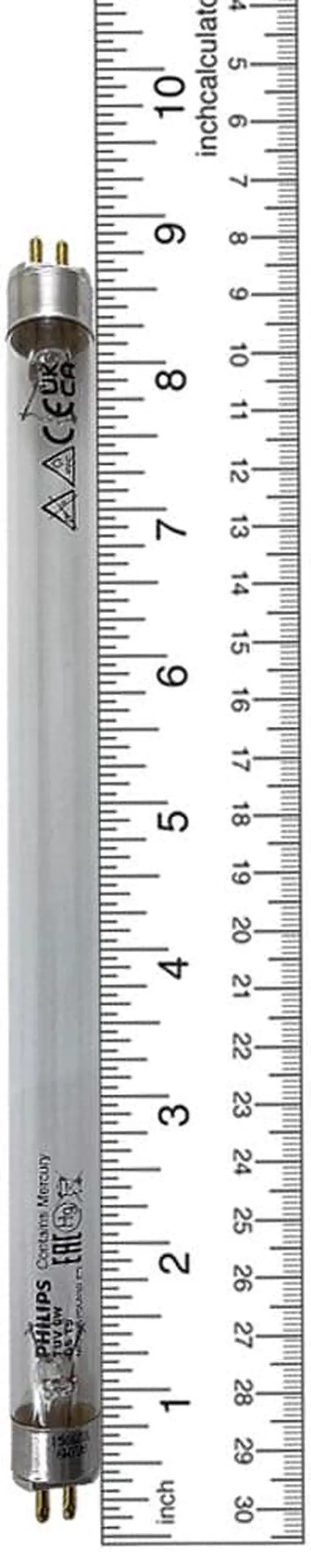 Alt view image 4 of 4 - Philips 244855 TUV 6W UVC Germicidal Lamp for water and air disinfection