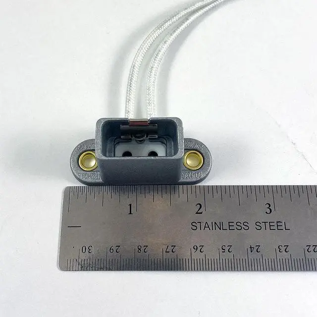 Alt view image 3 of 4 - G9.5 lamp holder - Ceramic Steatite Socket - 69006 TP-22XL Replacement